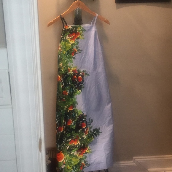 Anthroplogie orange 🍊 bough dress - Picture 7 of 8